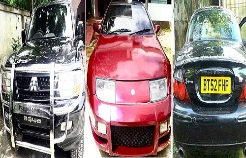 সিলেটে বিলাসবহুল গাড়ি আটক
