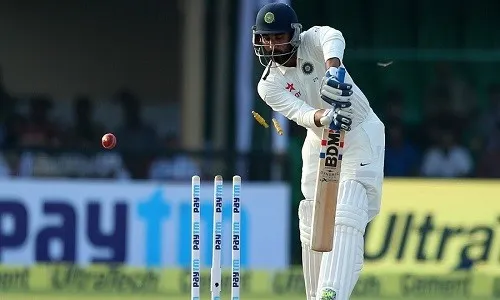 ৩১৮ রানেই গুটিয়ে গেল ভারত, ব্যাটিংয়ে কিউইরা