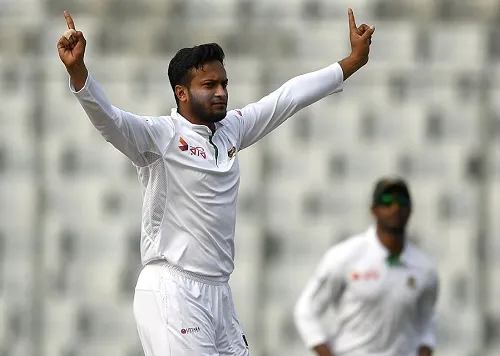 ঐতিহাসিক জয়ে সাকিবের পাঁচ
