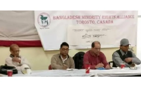 বাংলাদেশে সংখ্যালঘু নির্যাতনের প্রতিবাদে রোববার টরেন্টোতে মানববন্ধন