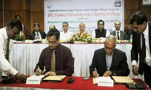 রামপাল বিদ্যুৎ কেন্দ্র নির্মাণে ভারতের সঙ্গে চুক্তি