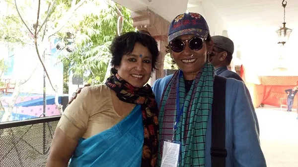 বিবি রাসেলের সঙ্গে তসলিমা নাসরিন