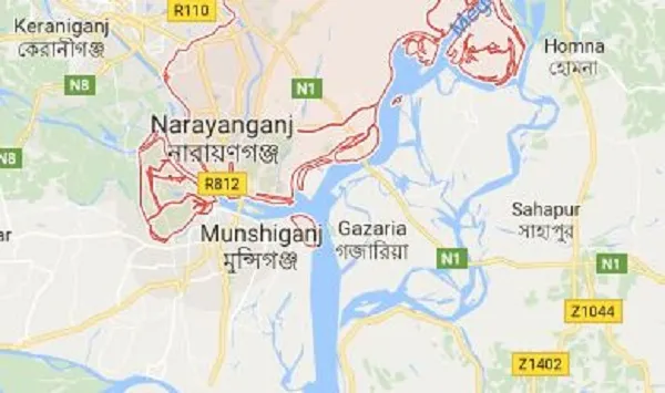 নারায়ণগঞ্জে ট্রাক খাদে পড়ে ৪ শ্রমিক নিহত