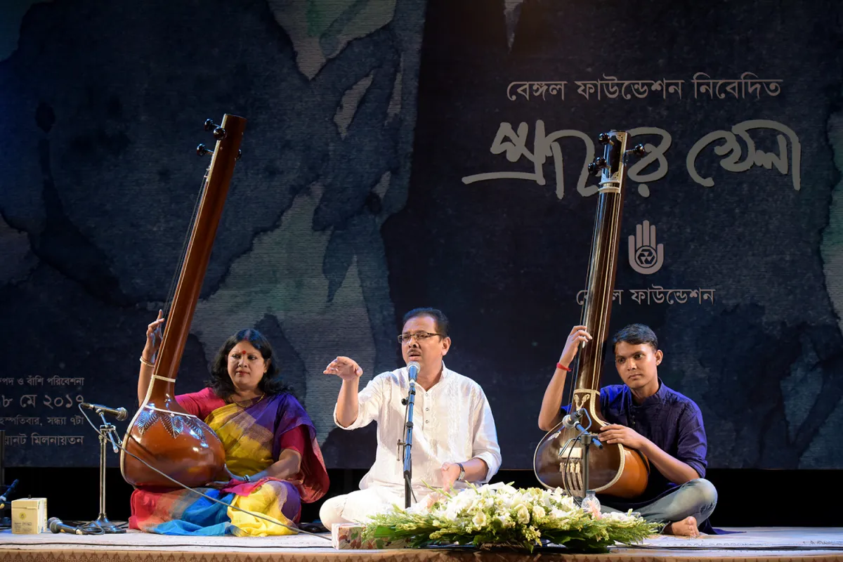 গুরু-শিষ্য পরম্পরার এক অনন্য সন্ধ্যা