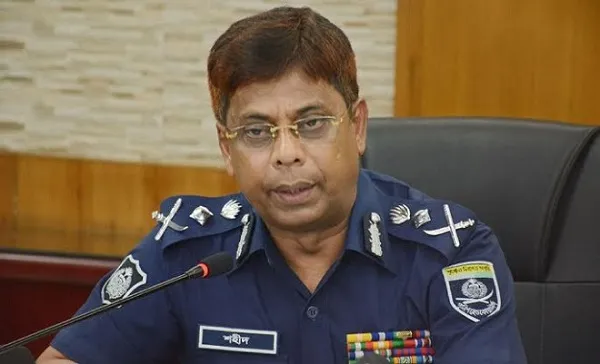পুলিশের মহাপরিদর্শক একেএম শহীদুল হক