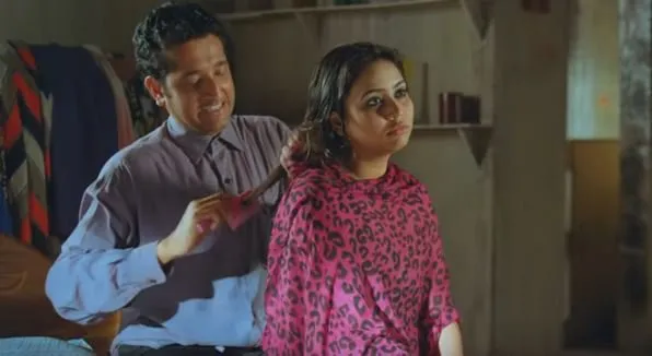 ‘ভয়ংকর সুন্দর’ ছবিতে পরমব্রত চট্টোপাধ্যায় ও ভাবনা