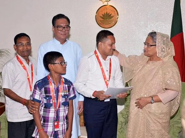 ঝর্ণা রানীর ছেলেকে চাকরি দিলেন প্রধানমন্ত্রী