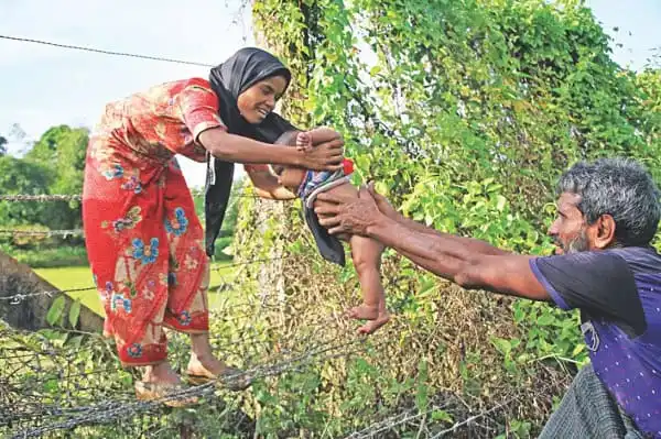 রোহিঙ্গা-মিয়ানমার-ল্যান্ড মাইন