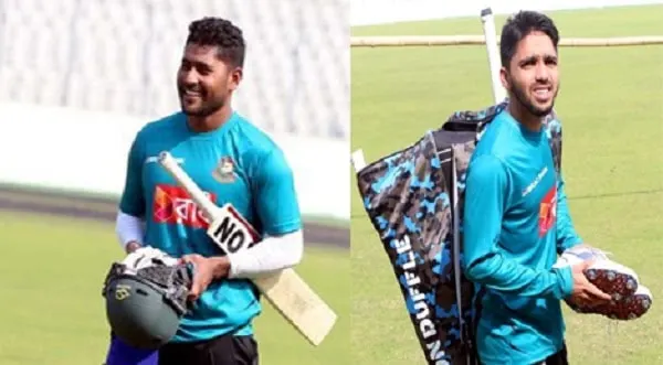 বাংলাদেশ ক্রিকেটার ইমরুল কায়েস ও মুমিনুল হক অনুশীলনে. Channel i News - চ্যানেল আই নিউজ