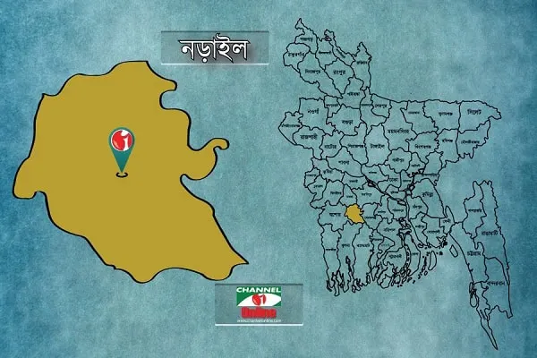 নড়াইল জেলার মানচিত্র ও পৌরসভা চিহ্নিত করা হয়েছে. Channel i News - চ্যানেল আই নিউজ
