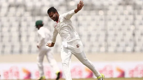 বাংলাদেশ ক্রিকেটার উইকেট উদযাপন করছে, আন্তর্জাতিক ক্রিকেট ম্যাচ. Channel i News - চ্যানেল আই নিউজ