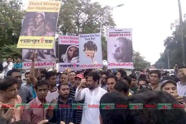 গণজাগরণ মঞ্চের ঢাকা র‌্যালি।