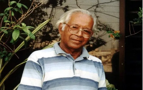 প্রয়াত দ্বিজেন শর্মার ছবি, তিনি একজন প্রবীণ লেখক ও সাহিত্যিক. Channel i News - চ্যানেল আই নিউজ