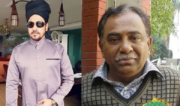 দুটি ব্যক্তির ছবি, একজন পরিপাটি পোশাক পরা, অন্যজন সাধারণ পোশাক পরা. Channel i News - চ্যানেল আই নিউজ