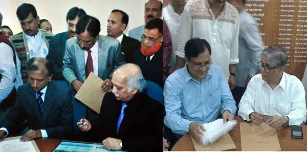 ভিসির দায়িত্ব গ্রহণ অনুষ্ঠানে অংশগ্রহণকারী ব্যক্তিরা. Channel i News - চ্যানেল আই নিউজ