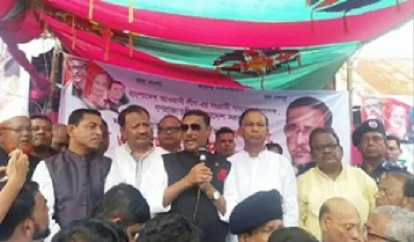 বিএনপি নেতারা নির্বাচনী জনসভায় বক্তব্য দিচ্ছেন. Channel i News - চ্যানেল আই নিউজ