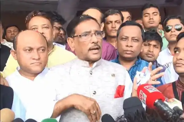 ওবায়দুল কাদের রোহিঙ্গা নিয়ে রাজনীতি না করার আহ্বান জানাচ্ছেন. Channel i News - চ্যানেল আই নিউজ