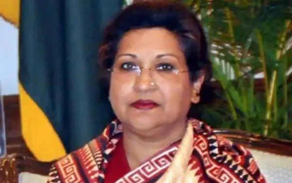 শেখ রেহানা, বাংলাদেশের সাবেক রাষ্ট্রপতির কন্যা, ছবি. Channel i News - চ্যানেল আই নিউজ