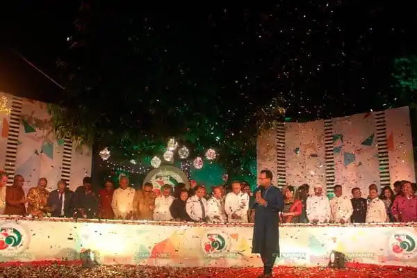 চ্যানেল আই ১৯ বছর উদযাপন অনুষ্ঠানে বিশাল জনসমাগম ও আলোকসজ্জা. Channel i News - চ্যানেল আই নিউজ