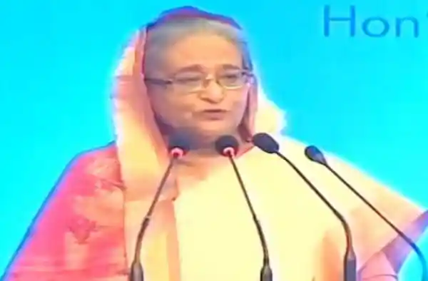 প্রধানমন্ত্রী মিয়ানমারের সঙ্গে দ্বিপাক্ষিক চুক্তির বিষয়ে বক্তব্য দিচ্ছেন. Channel i News - চ্যানেল আই নিউজ