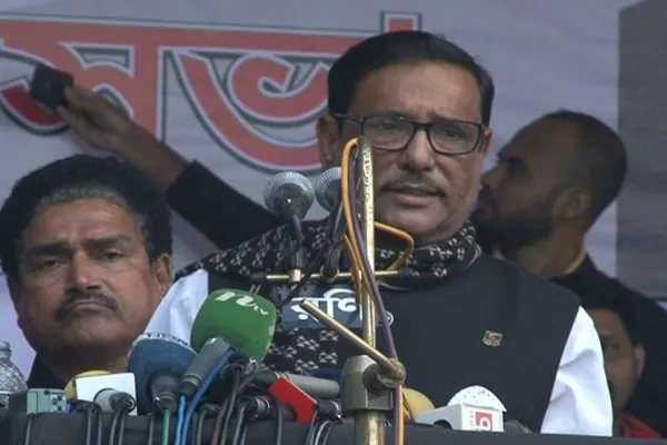 নেতাকর্মীদের মানুষের মন জয় করতে হবে: ওবায়দুল কাদের