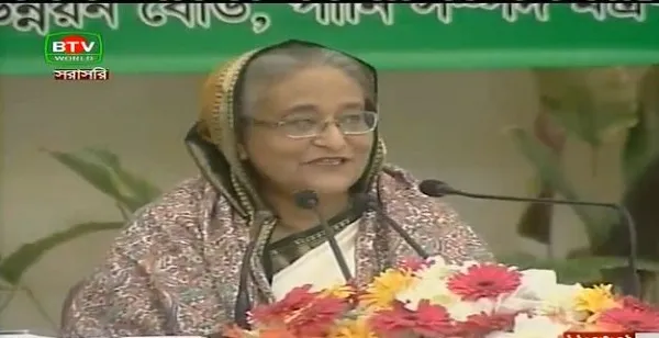 পঁচাত্তর পরবর্তী একুশ বছর দেশের কোনো উন্নয়ন হয়নি: প্রধানমন্ত্রী
