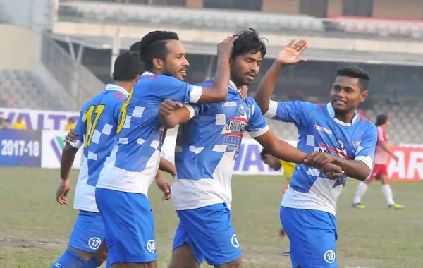 ফরাসগঞ্জের পর শেষ আটে আবাহনী ও শেখ রাসেল