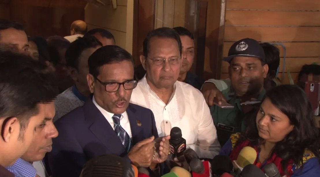 ৩২ ধারা নিয়ে উদ্বেগের কোন কারণ নেই: ওবায়দুল কাদের