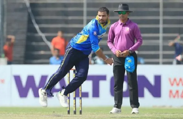 মাশরাফীর ‘ডাবল হ্যাটট্রিকে’ ম্লান নাফীসের সেঞ্চুরি