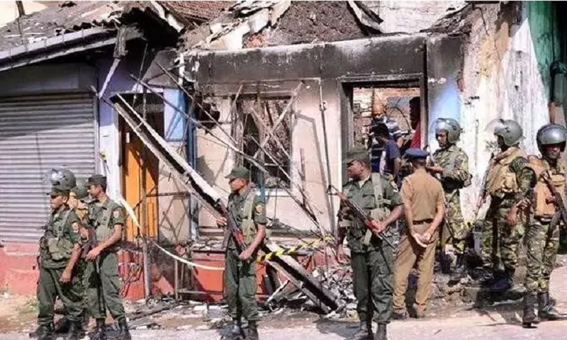 শ্রীলংকায় দাঙ্গার পর দশ দিনের জরুরি অবস্থা জারি