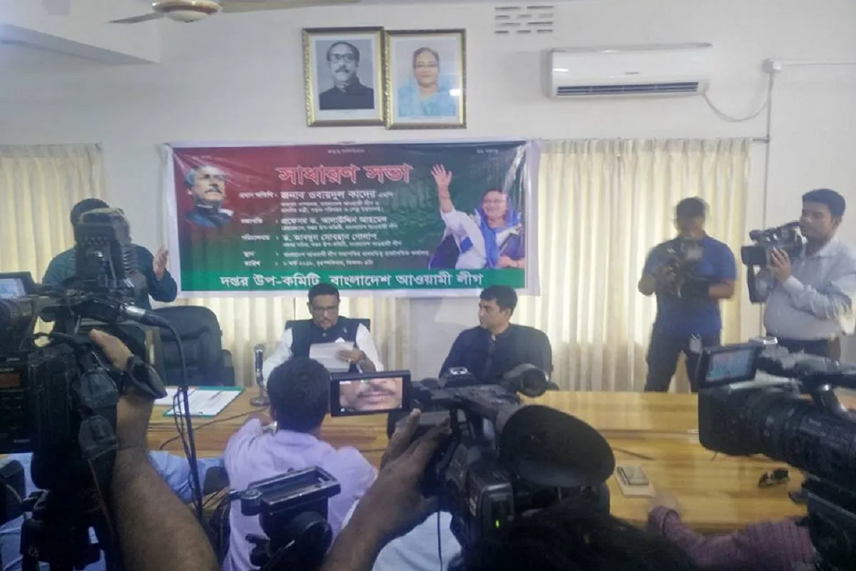 বিএনপি নেতাদের অন্তর্জ্বালার কারণ বুঝি না: ওবায়দুল কাদের
