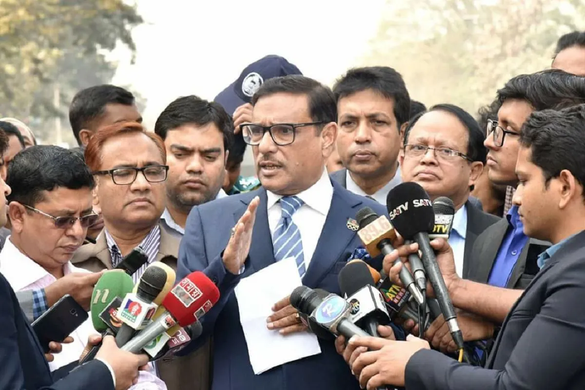খালেদা জিয়া-বিএনপি-ওবায়দুল কাদের