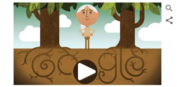 ধরিত্রী দিবস ২০১৮-গুগল ডুডল