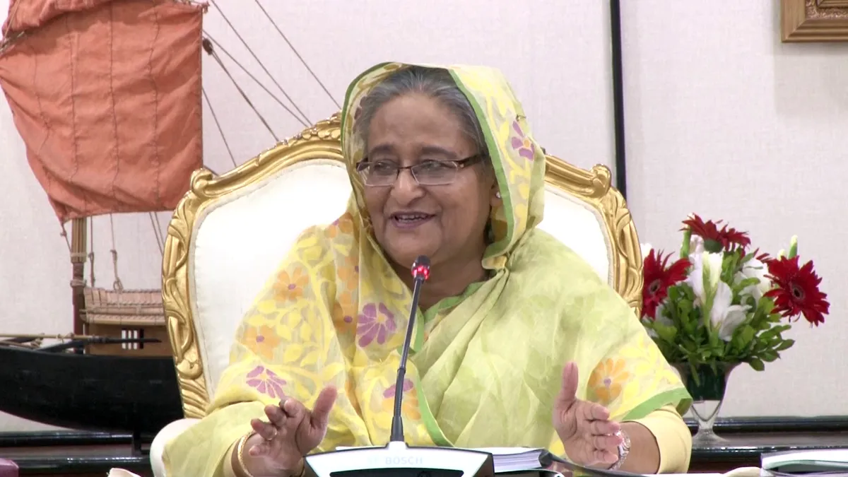 প্রধানমন্ত্রী শেখ হাসিনা