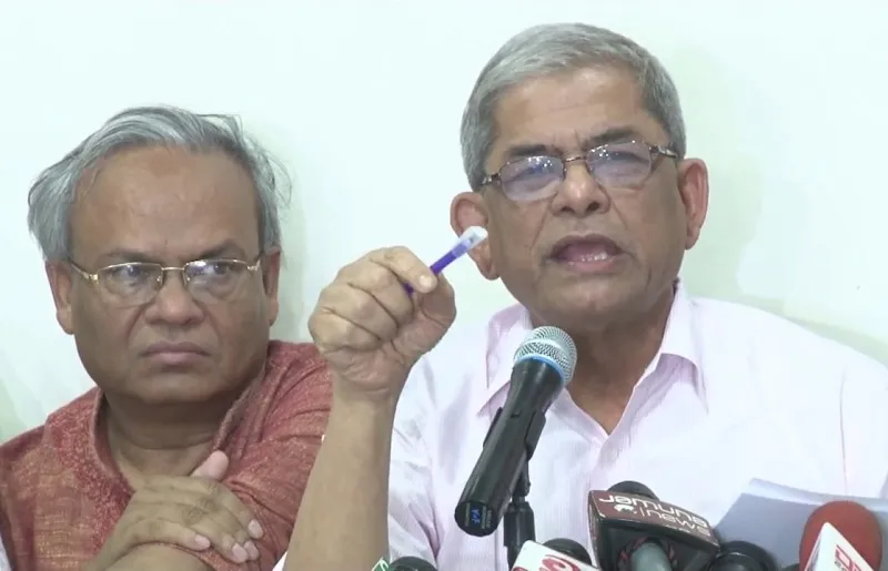 খুলনার পুলিশ কমিশনার ও ডিআইজির অপসারণ চাইলেন মির্জা ফখরুল