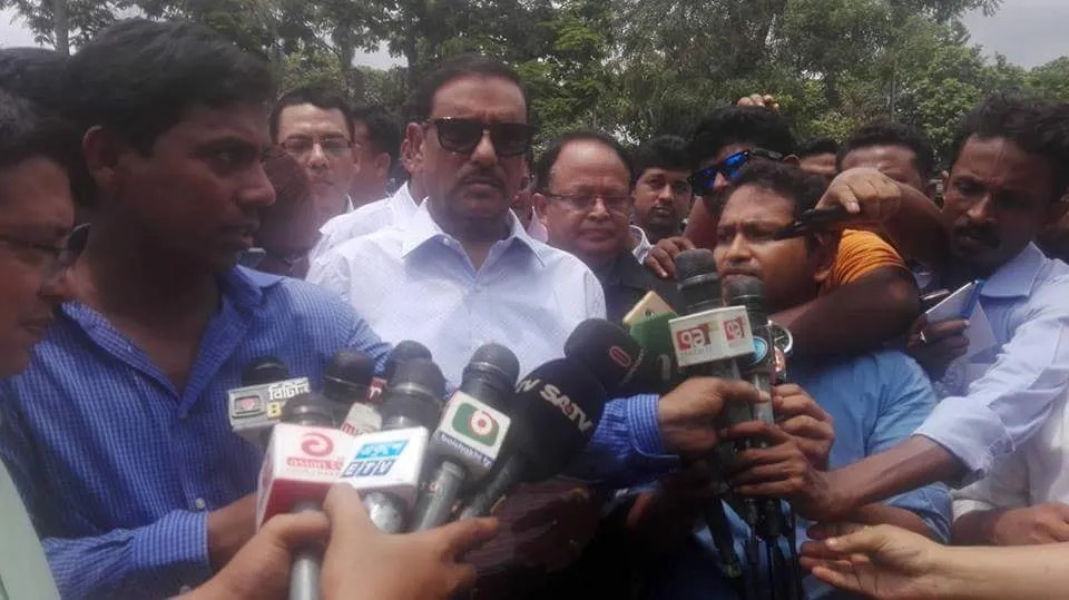 সিএমএইচে খালেদা জিয়ার চিকিৎসার প্রস্তাব প্রত্যাখ্যান করা ঠিক হয়নি: ওবায়দুল কাদের