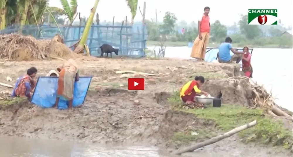 জলবায়ু পরিবর্তনে খুলনায় নদী ভাঙন তীব্র হচ্ছে