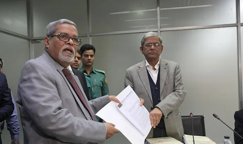 নির্বাচন কমিশনে স্মারকলিপি দিল ঐক্যফ্রন্ট