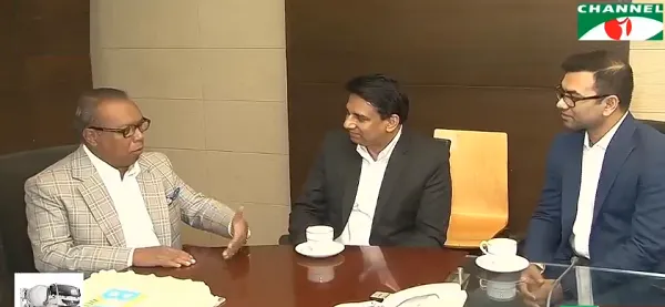 চ্যানেল আই ও গ্রামীণ ফোনের শুভেচ্ছা বিনিময়