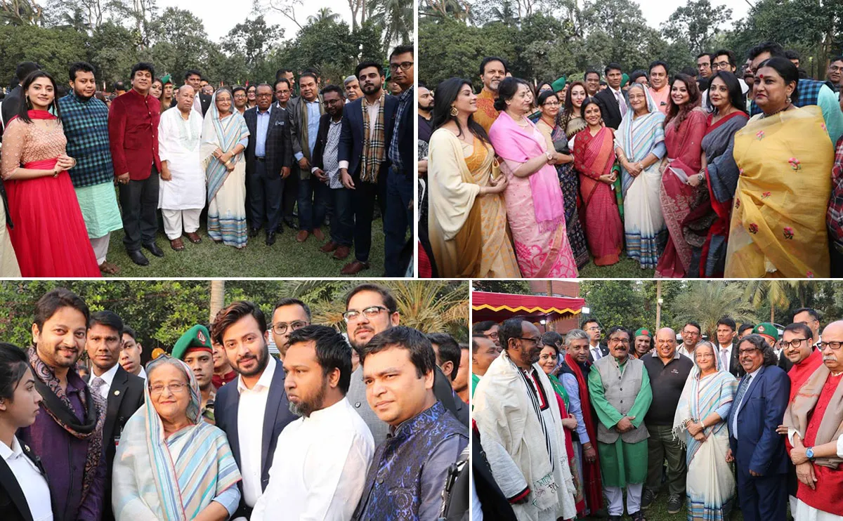 প্রধানমন্ত্রীর চা-চক্র ঘিরে তারার মেলা