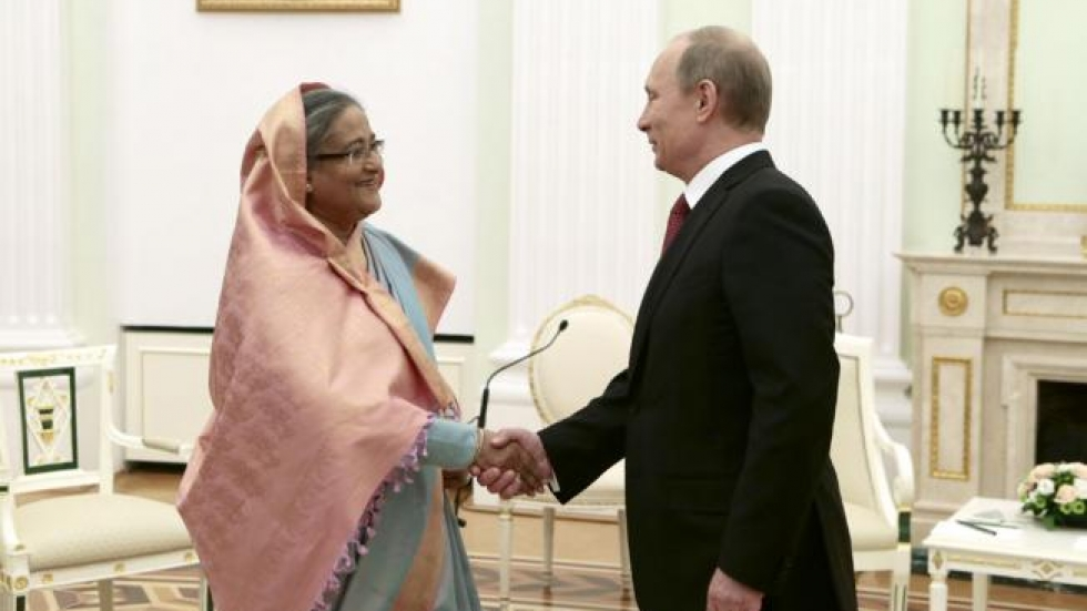 নিরঙ্কুশ বিজয়ে প্রধানমন্ত্রীকে পুতিনের অভিনন্দন