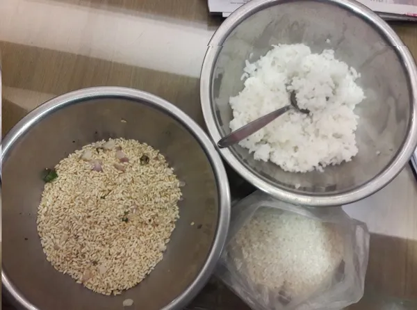 ‘এটা প্লাস্টিকের চাল না, নাজিরশাইল চাল’