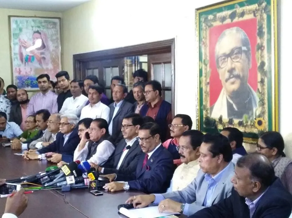 ওবায়দুল কাদের-বিদ্রোহীদের বিরুদ্ধে ব্যবস্থা