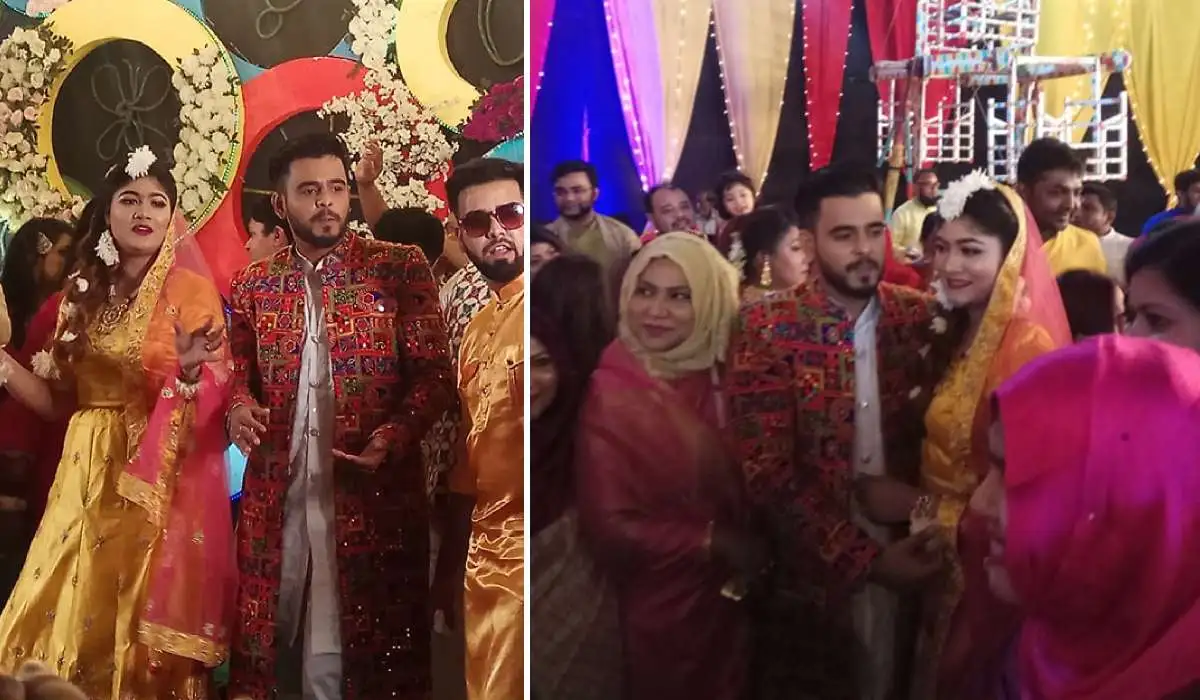 বিয়ের আড়াই মাস পর ফের সিয়ামের গায়ে হলুদ