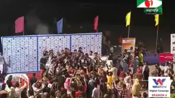 বিচ ফুটবলে প্রথমবারের মতো চ্যাম্পিয়ন মোহামেডান