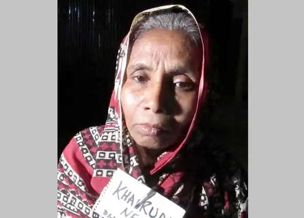 দুর্বিষহ স্মৃতি নিয়ে বেঁচে থাকা বীর নারী খায়রুন্নেসা