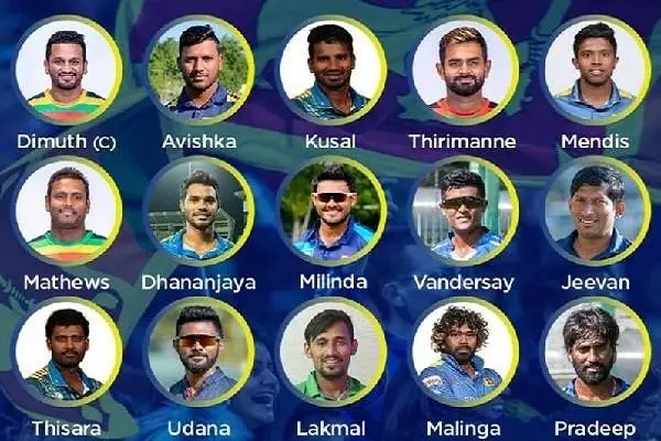 চান্দিমাল-থারাঙ্গাকে বাইরে রেখে শ্রীলঙ্কার বিশ্বকাপ দল