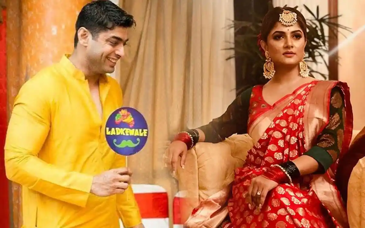 বরের বাড়ি চণ্ডিগড়ে হলো শ্রাবন্তীর বিয়ে