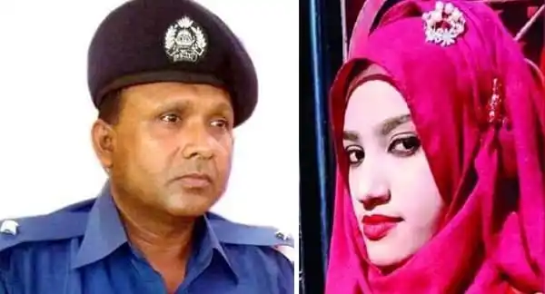 নুসরাত হত্যা: ওসি মোয়াজ্জেমের বিরুদ্ধে অভিযোগের সত্যতা মিলেছে
