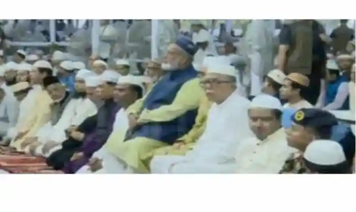 জাতীয় ঈদগাহ ময়দানে ঈদের প্রধান জামাত সম্পন্ন